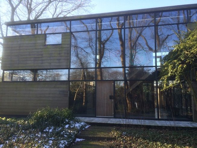 Lek  dubbel glas Villa Architect Abe Bonnema